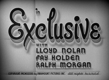Exclusive (1937) download