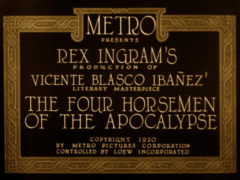 The Four Horsemen of the Apocalypse (1921) download