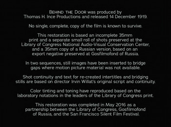 Behind the Door (1919) download